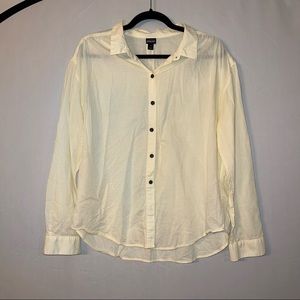 Pale yellow Patagonia UPF 50 button up size medium